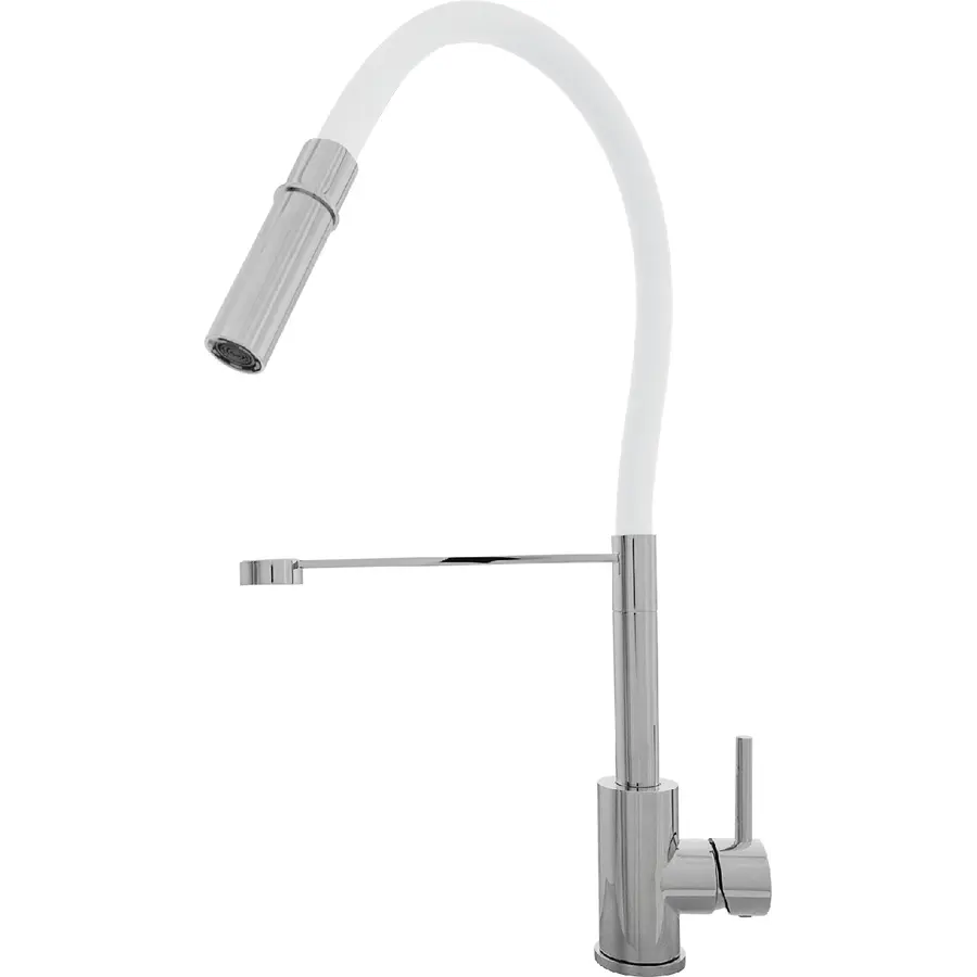 Кухонний змішувач KERNAU KWT 20 PO CHROME / WHITE