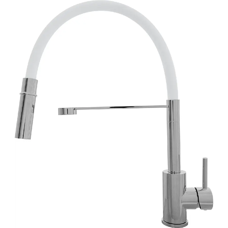 Кухонний змішувач KERNAU KWT 20 PO CHROME / WHITE