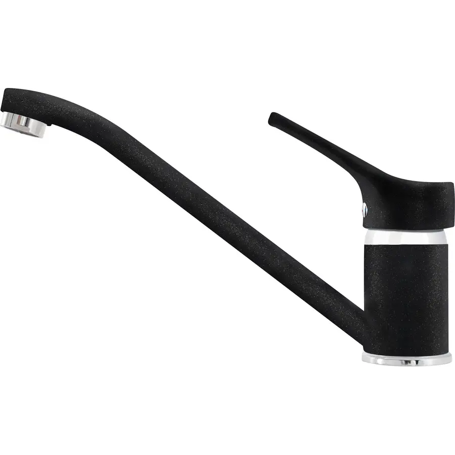 Смеситель кухонный KERNAU KWT 03A BLACK METALLIC