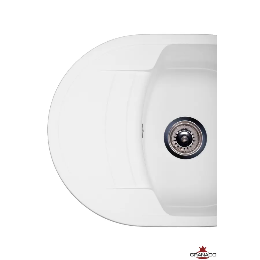 Кухонная гранитная мойка GRANADO Malaga White