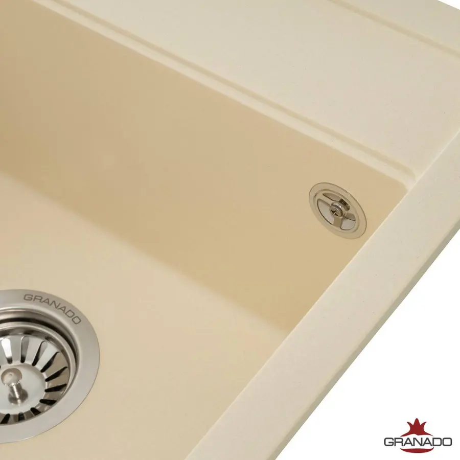 Кухонна гранітна мийка GRANADO Merida Ivory