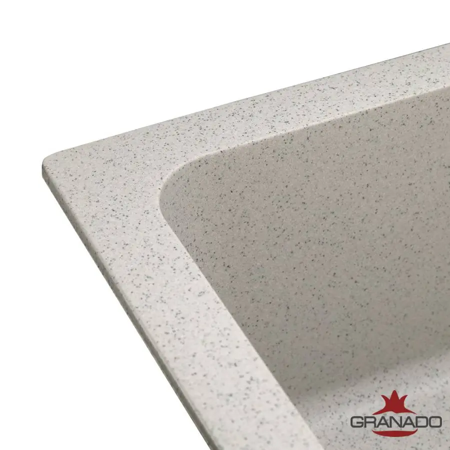 Кухонна гранітна мийка GRANADO Avila Gris