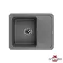 Кухонна гранітна мийка GRANADO Alanis Grafito
