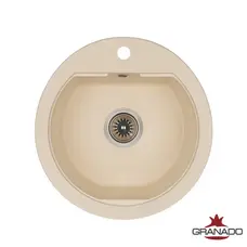 Кухонна гранітна мийка GRANADO Lugo Ivory