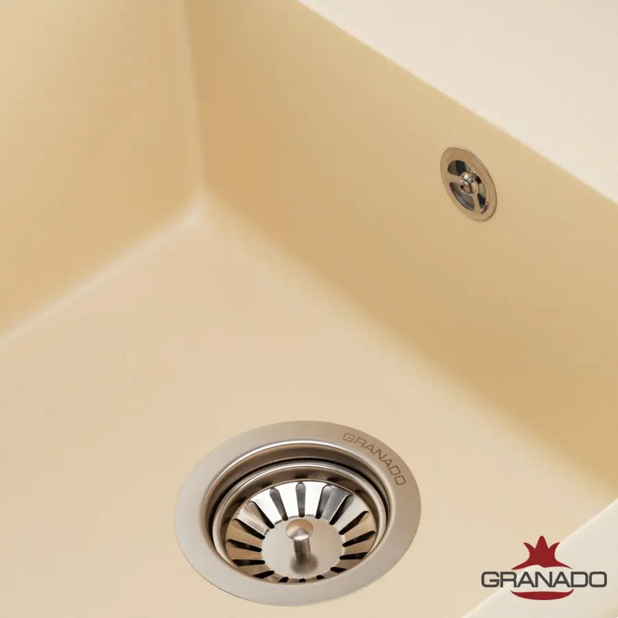 Кухонна гранітна мийка GRANADO Almeria Ivory