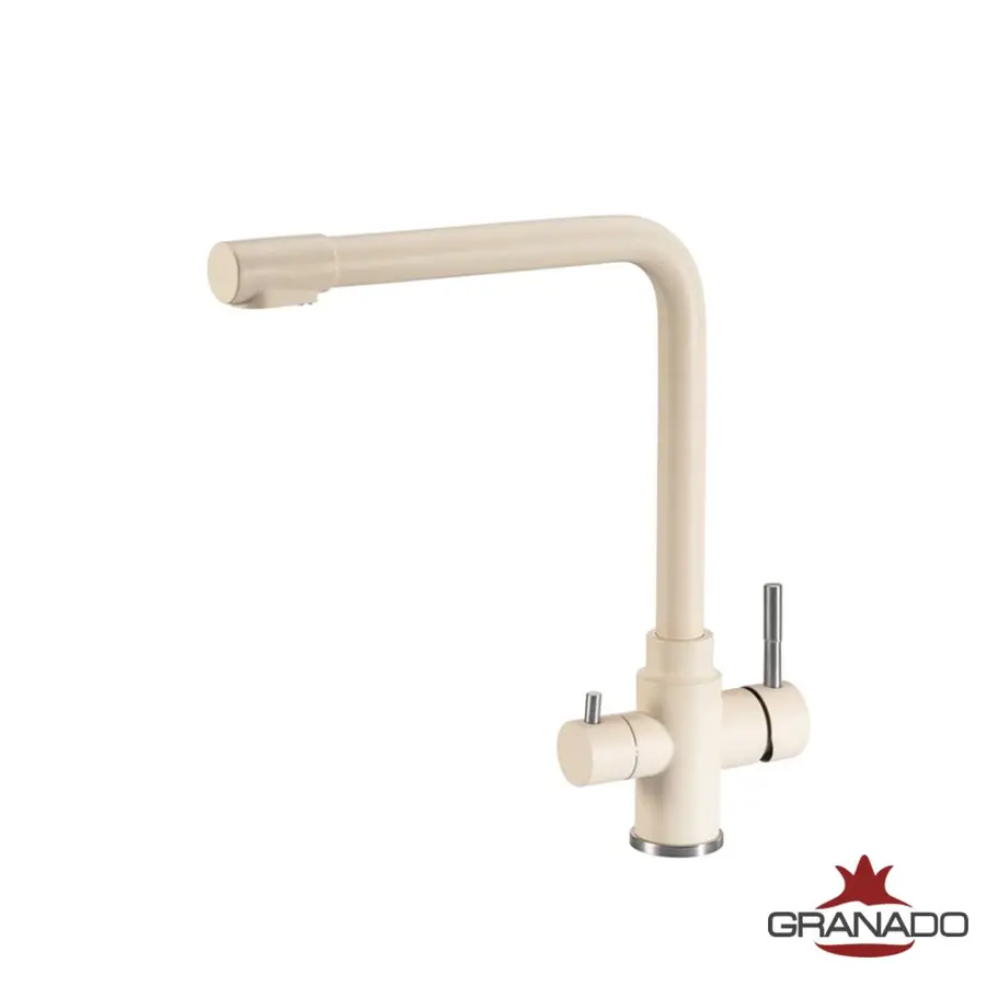 Змішувач кухонний GRANADO Badalona Ivory з підключ. до фільтру