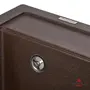 Кухонная гранитная мойка GRANADO Lerida Marron