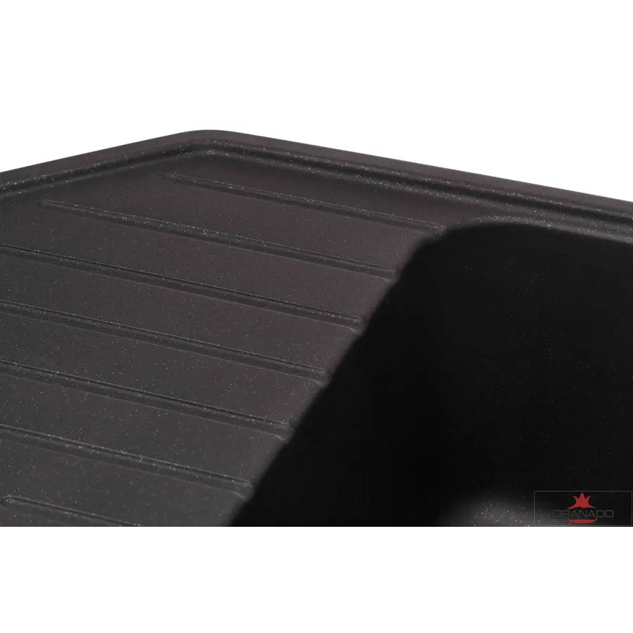 Кухонна гранітна мийка GRANADO Ibiza Black shine