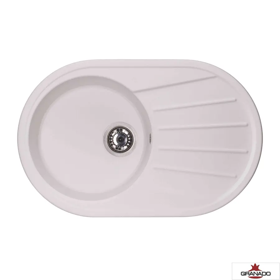 Кухонная гранитная мойка GRANADO Murcia White