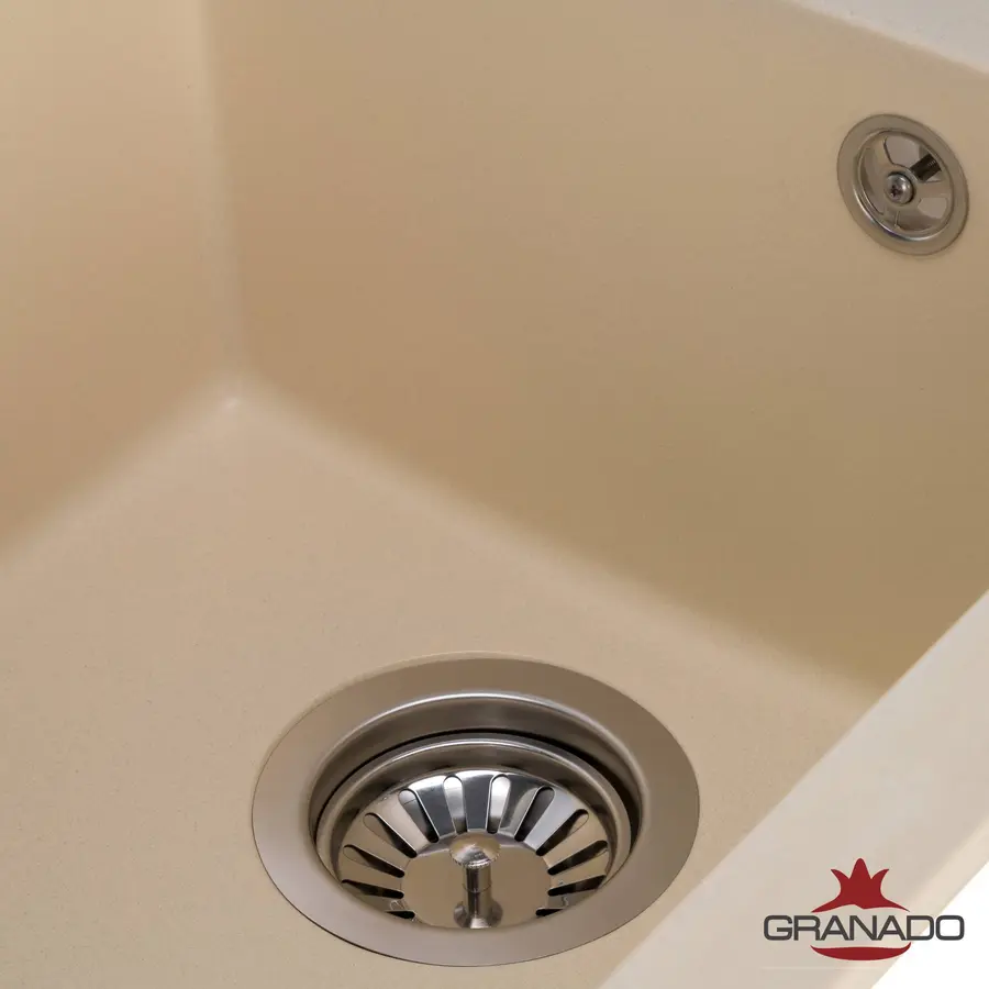 Кухонна гранітна мийка GRANADO Cadiz Ivory