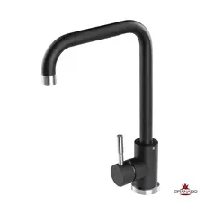 Змішувач кухонний GRANADO Oviedo Black shine