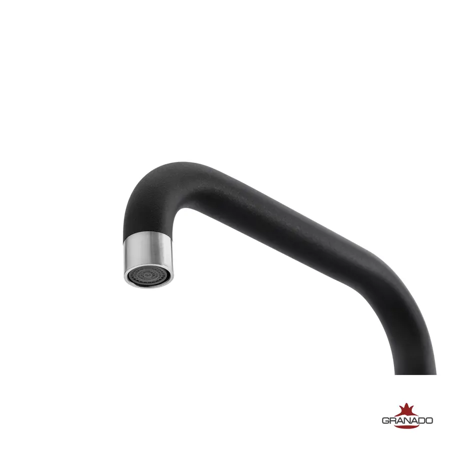 Змішувач кухонний GRANADO Oviedo Black shine