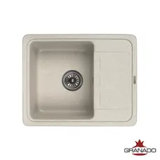 Кухонна гранітна мийка GRANADO Alanis Gris