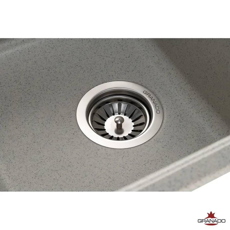 Кухонна гранітна мийка GRANADO Alanis Gris