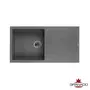 Кухонна гранітна мийка GRANADO Mora Grafito