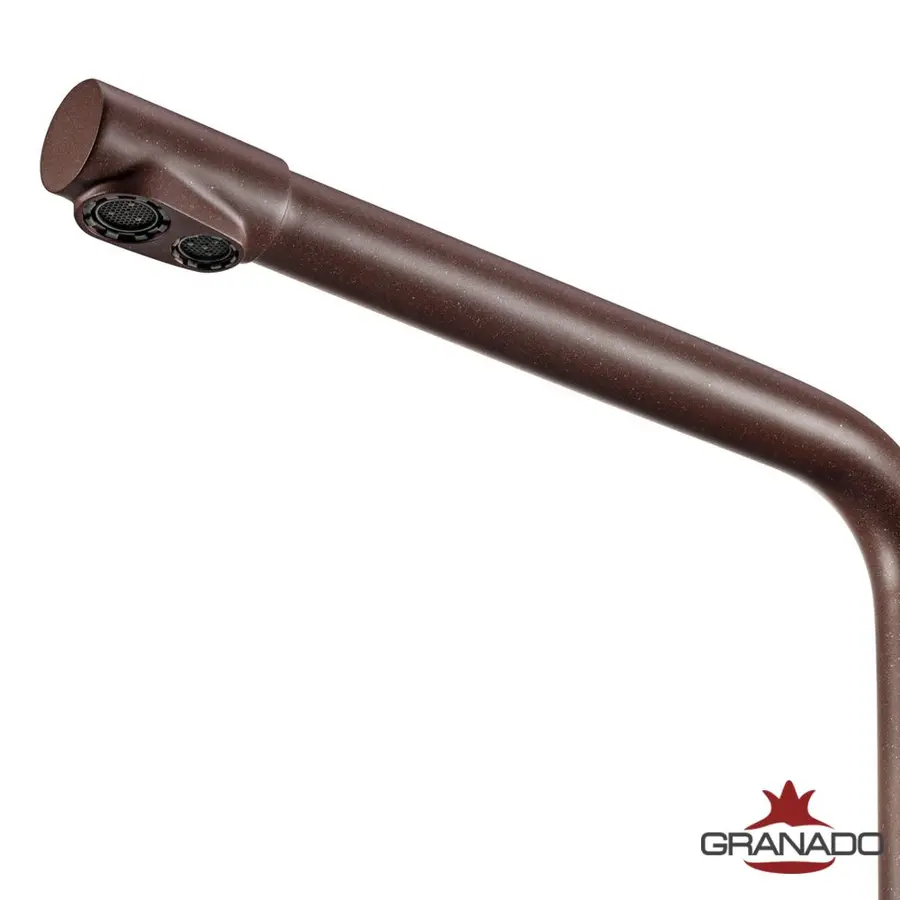 Змішувач кухонний GRANADO Badalona Marron з підключ. до фільтру