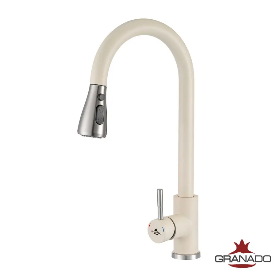 Смеситель кухонный GRANADO Campo Ivory