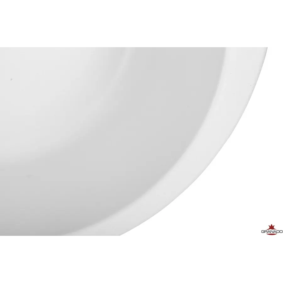 Кухонна гранітна мийка GRANADO Vitoria White