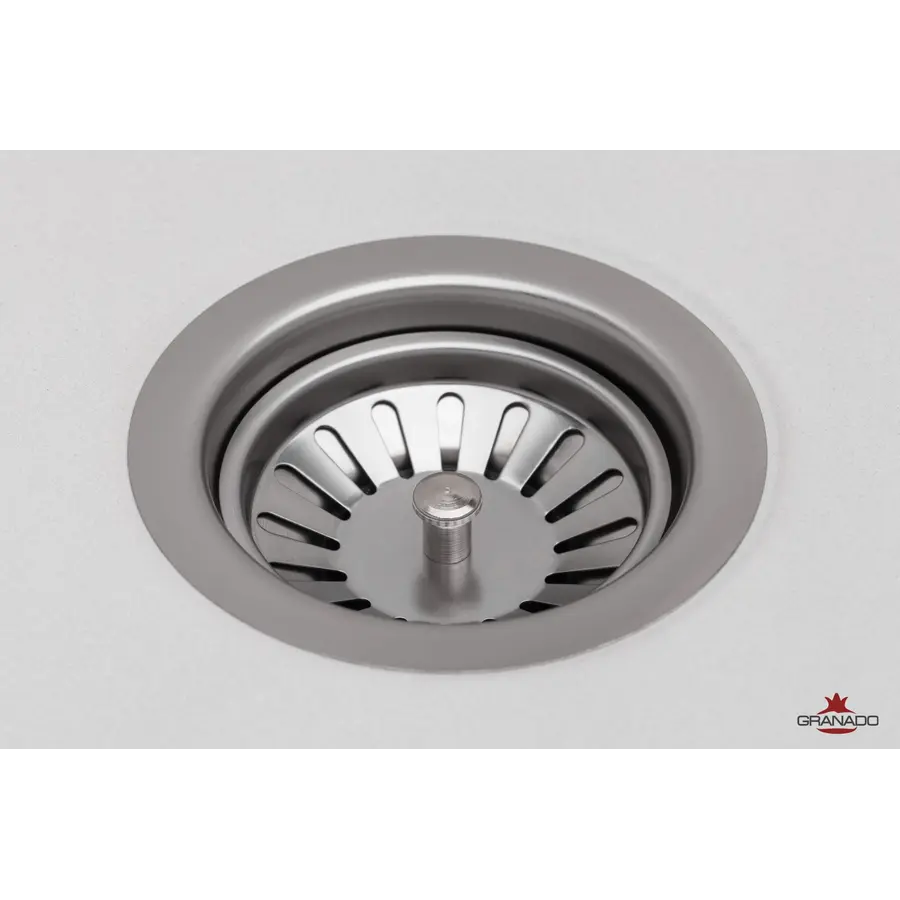 Кухонна гранітна мийка GRANADO Under top White