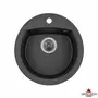 Кухонна гранітна мийка GRANADO Ronda Black shine