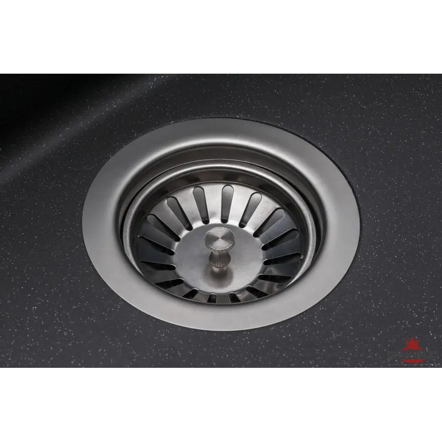 Кухонна гранітна мийка GRANADO Ronda Black shine