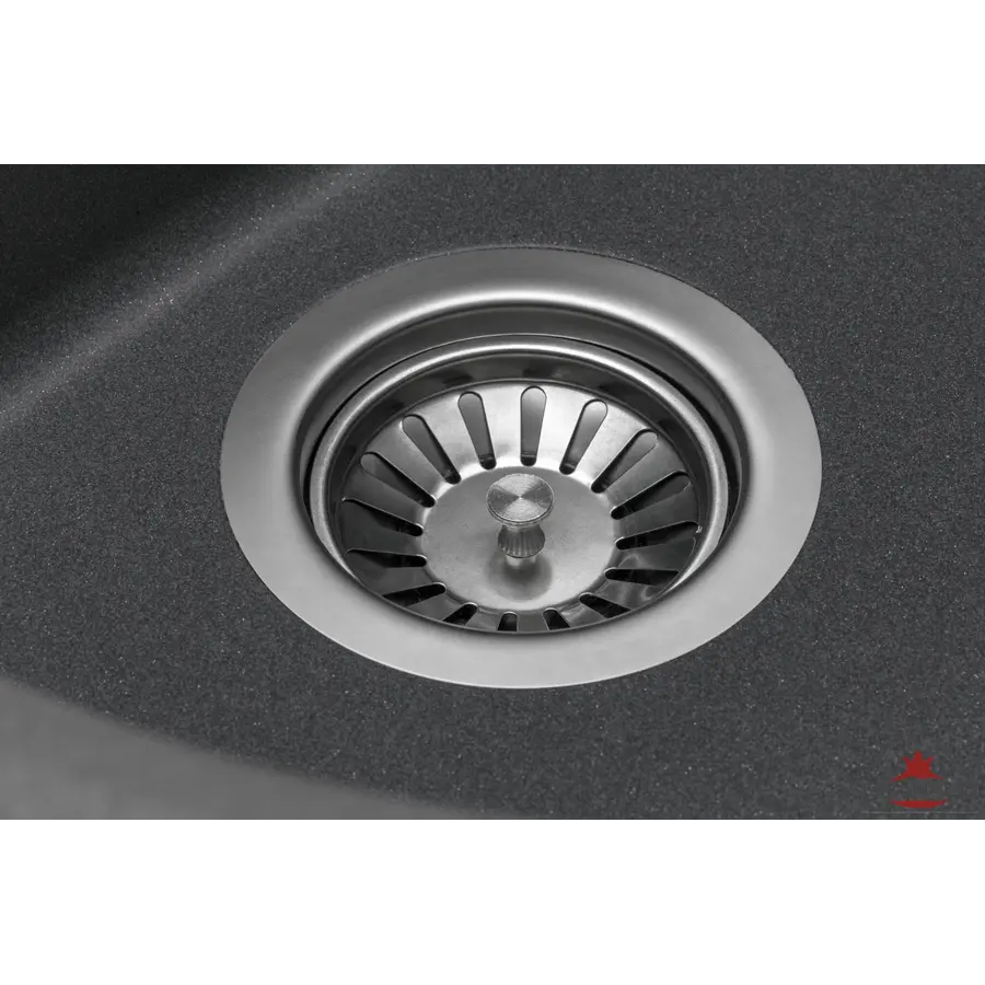 Кухонна гранітна мийка GRANADO Ronda Grafito