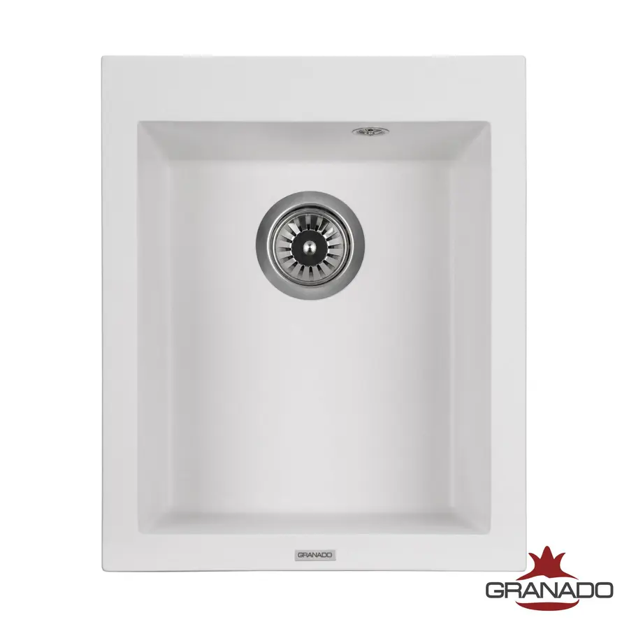 Кухонная гранитная мойка GRANADO Cadiz White