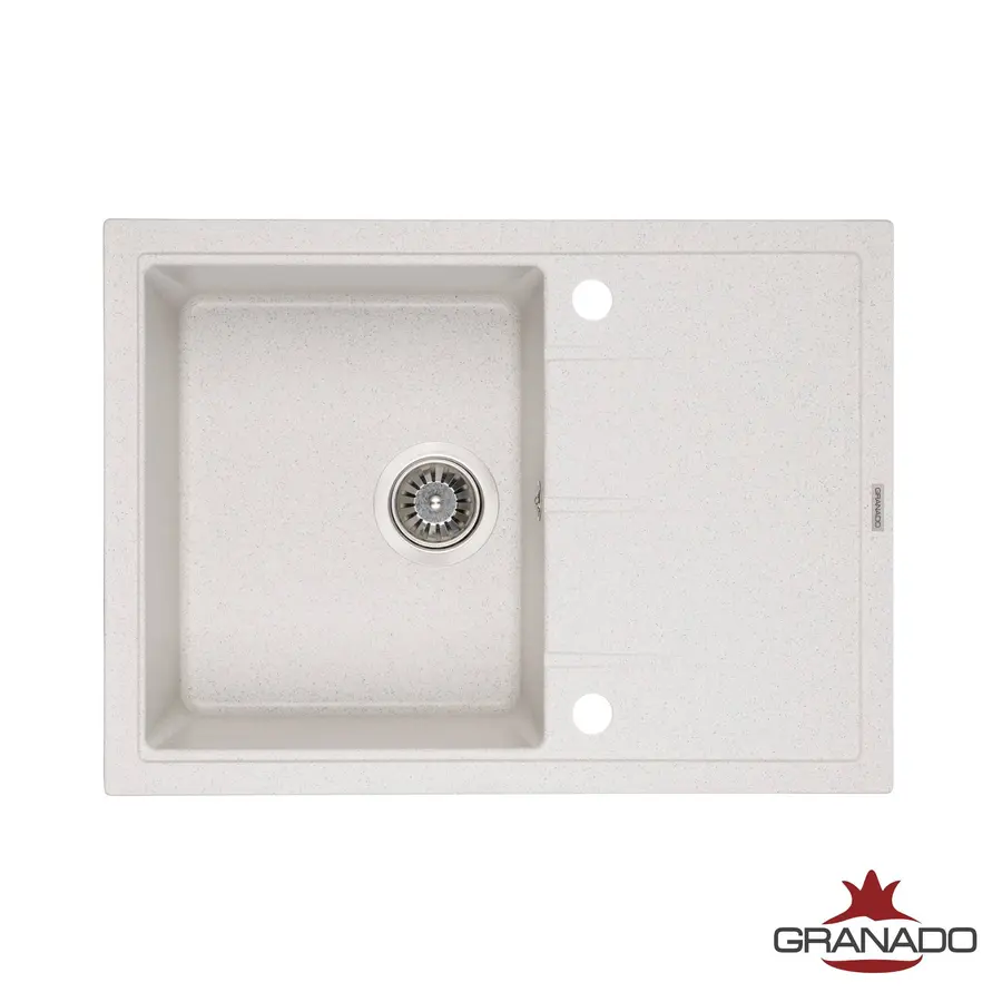Кухонна гранітна мийка GRANADO Blanos Gris