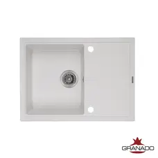 Кухонна гранітна мийка GRANADO Blanos White
