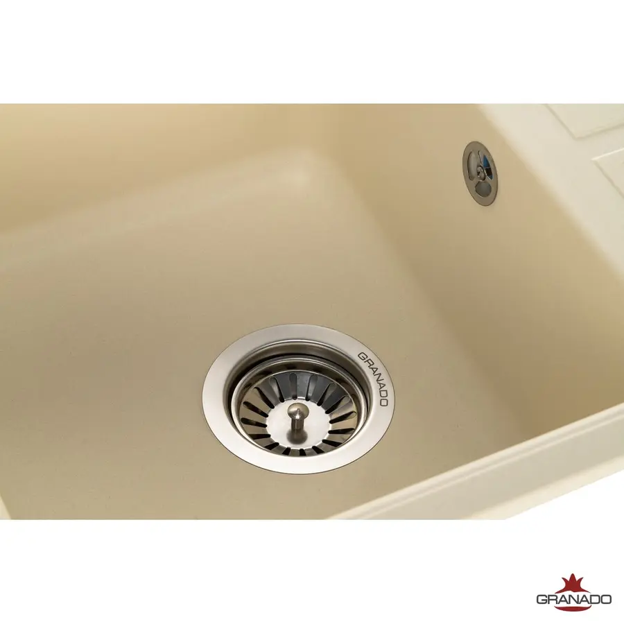 Кухонна гранітна мийка GRANADO Alanis Ivory
