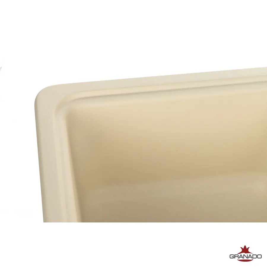 Кухонна гранітна мийка GRANADO Alanis Ivory