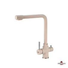 Змішувач кухонний GRANADO Badalona Gris з підключ. до фільтру