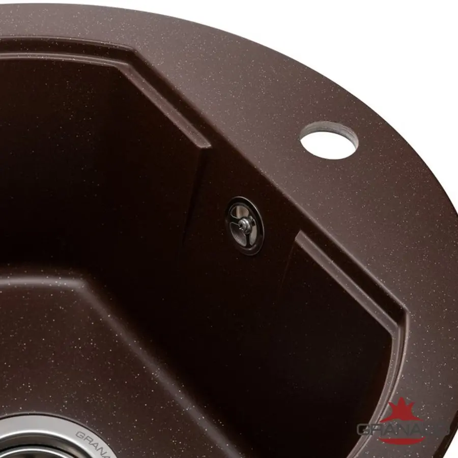 Кухонная гранитная мойка GRANADO Lugo Marron