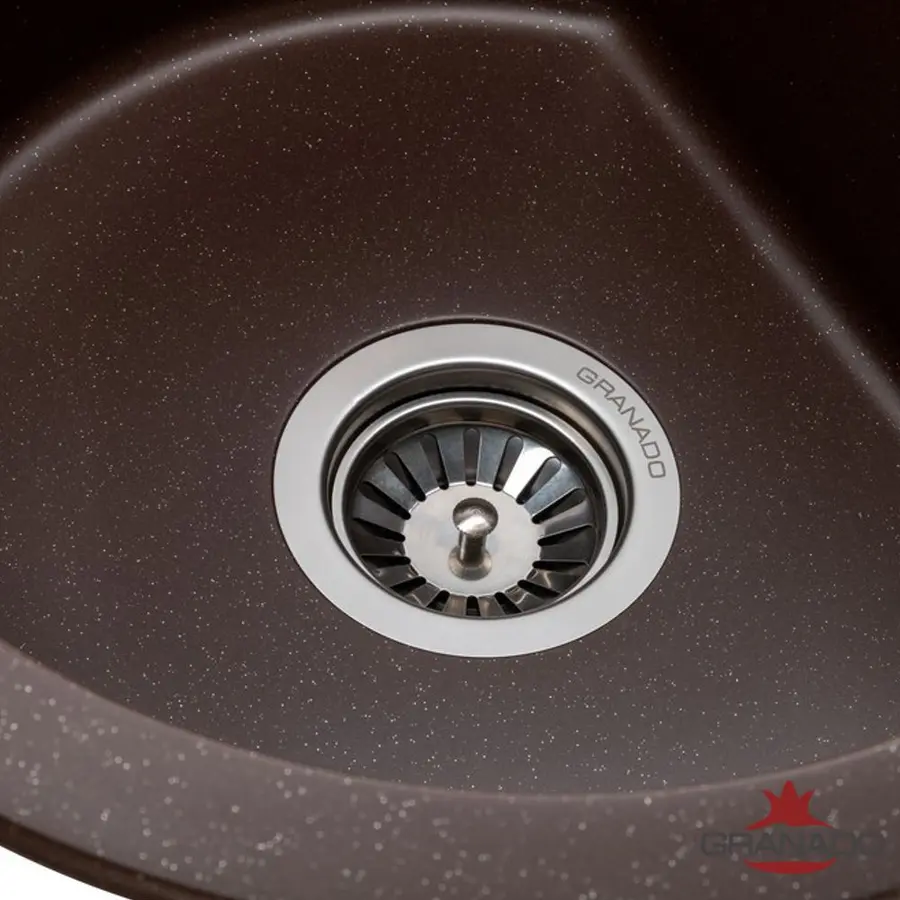 Кухонная гранитная мойка GRANADO Lugo Marron