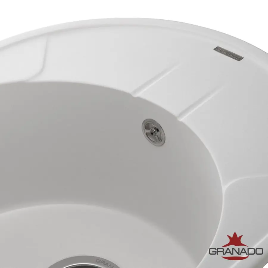 Кухонная гранитная мойка GRANADO Marbella White