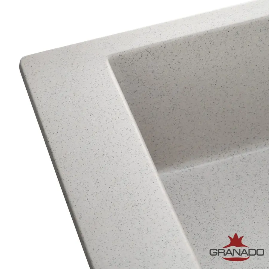 Кухонна гранітна мийка GRANADO Almeria Gris