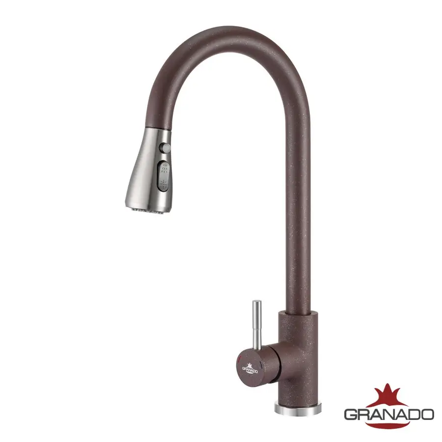 Смеситель кухонный GRANADO Campo Marron