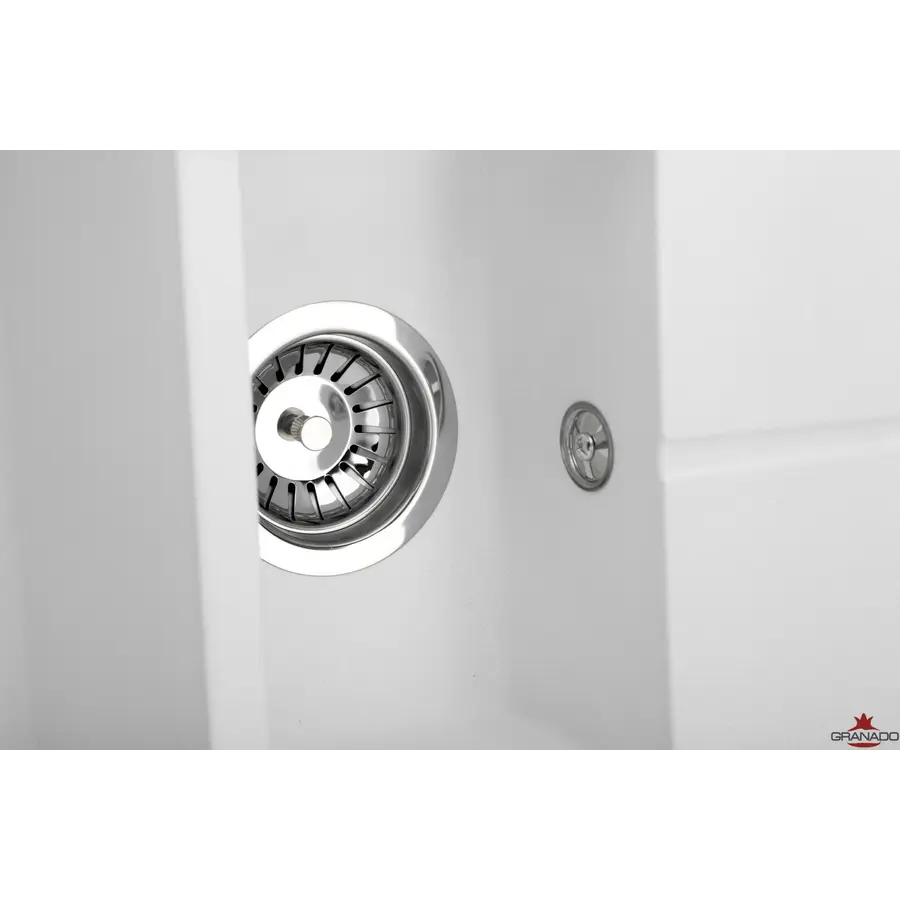 Кухонная гранитная мойка GRANADO Leon White