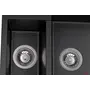 Кухонна гранітна мийка GRANADO Samora Black shine