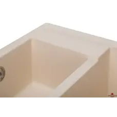 Кухонна гранітна мийка GRANADO Samora Ivory