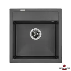 Кухонна гранітна мийка GRANADO Merida Grafito