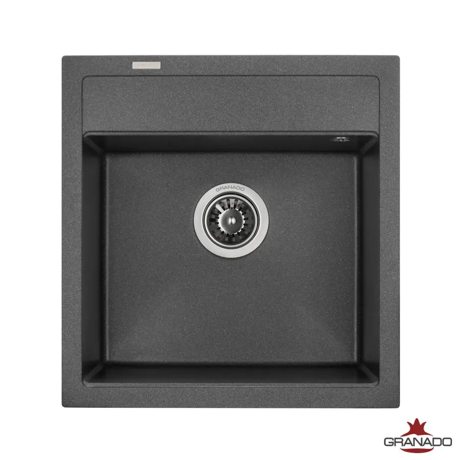 Кухонна гранітна мийка GRANADO Merida Grafito