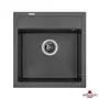 Кухонна гранітна мийка GRANADO Merida Grafito