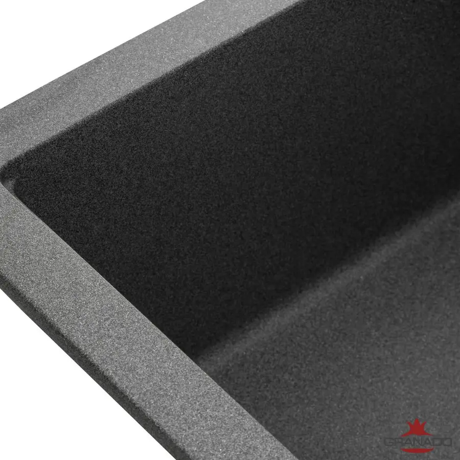 Кухонна гранітна мийка GRANADO Merida Grafito