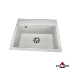 Кухонна гранітна мийка GRANADO Lerida Gris