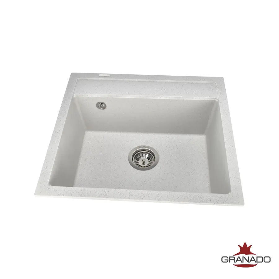 Кухонна гранітна мийка GRANADO Lerida Gris