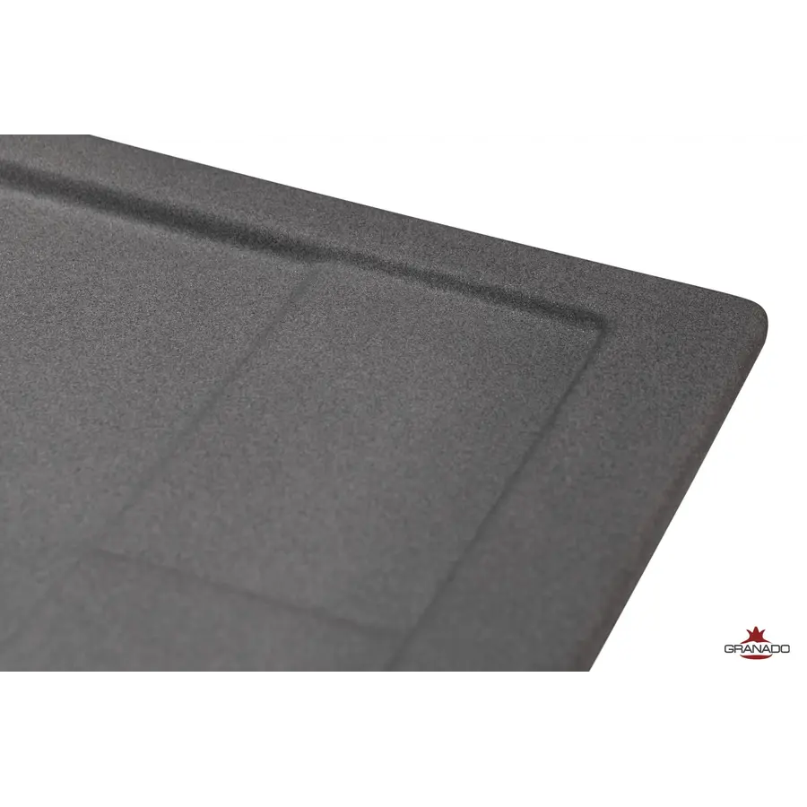 Кухонна гранітна мийка GRANADO Altea Grafito