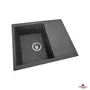 Кухонна гранітна мийка GRANADO Altea Grafito