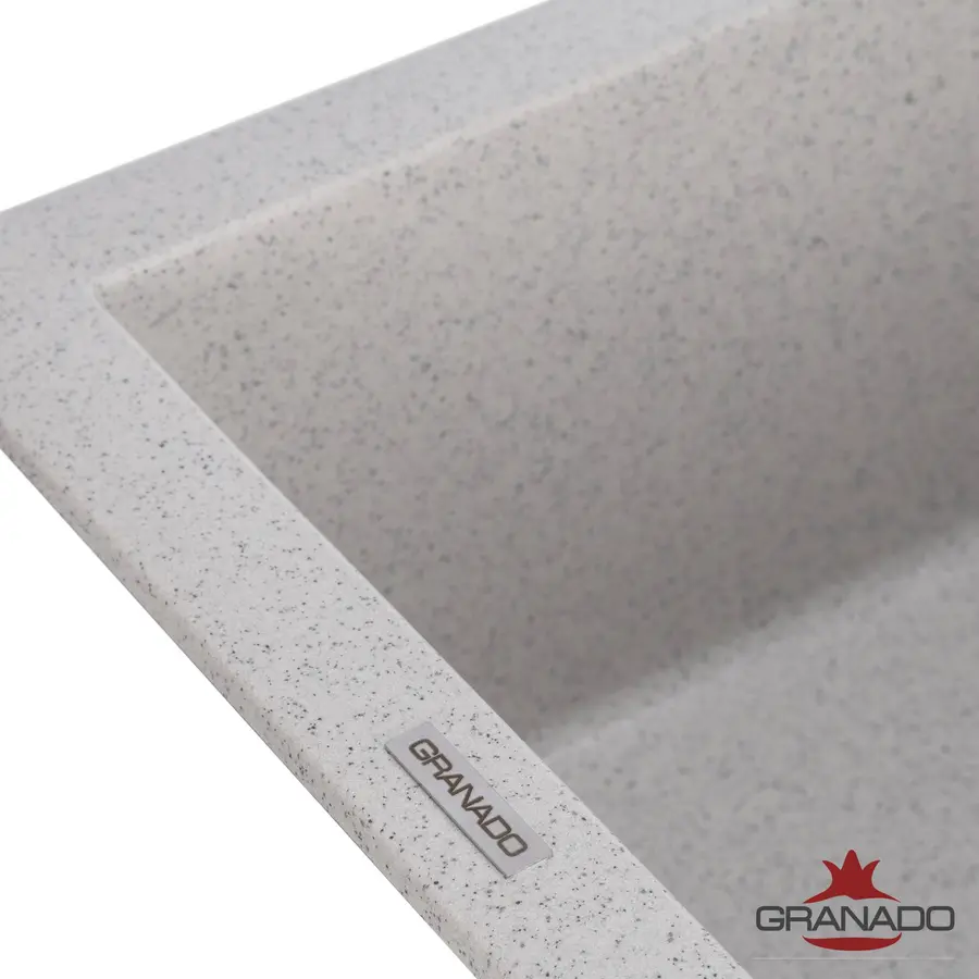 Кухонна гранітна мийка GRANADO Cadiz Gris