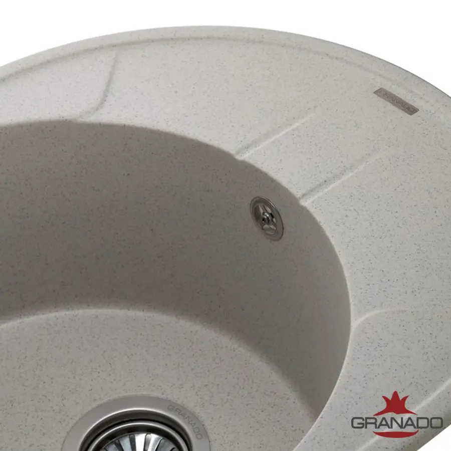 Кухонна гранітна мийка GRANADO Marbella Gris